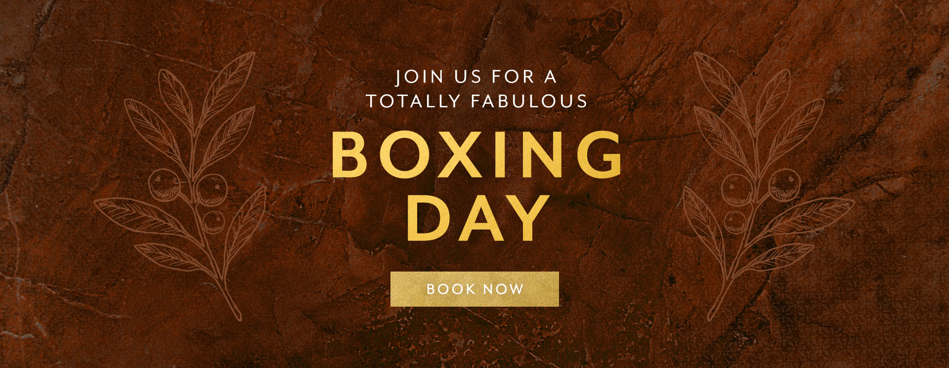 Boxing Day menu at The Wotton Hatch