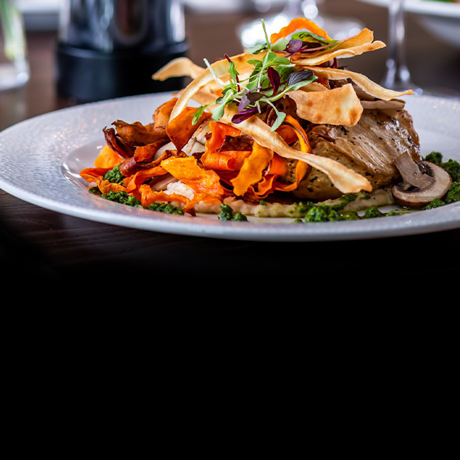 Vegan menu at The Wotton Hatch
