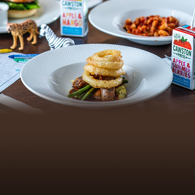 Children's menu at The Wotton Hatch